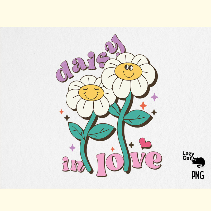 Retro Daisy Quote PNG Sublimation Bundle_ 1.png