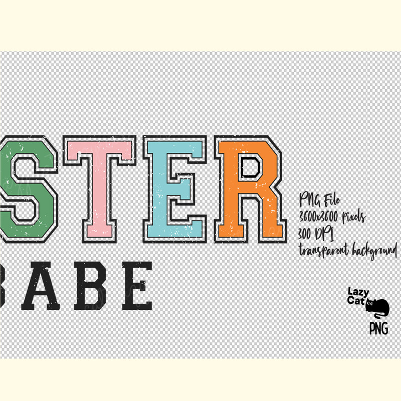 Retro Easter Babe PNG Sublimation_ 0.png