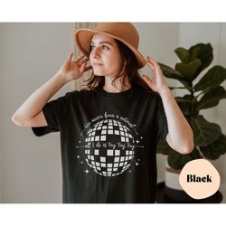 folklore mirrorball shirt oversize retro tshirt motivational t-shirt taylor swift inspired shirt taylor swiftie merch co