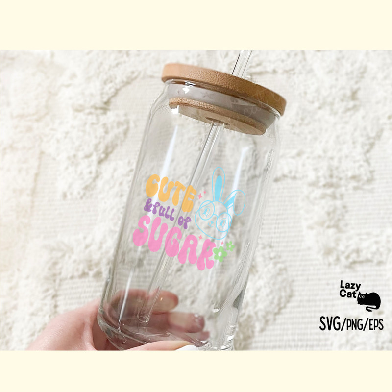 Retro Easter Bunny Quote SVG Design_ 2.png