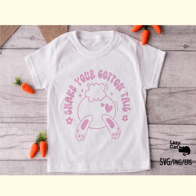 Retro Easter Bunny SVG Design_ 3.png