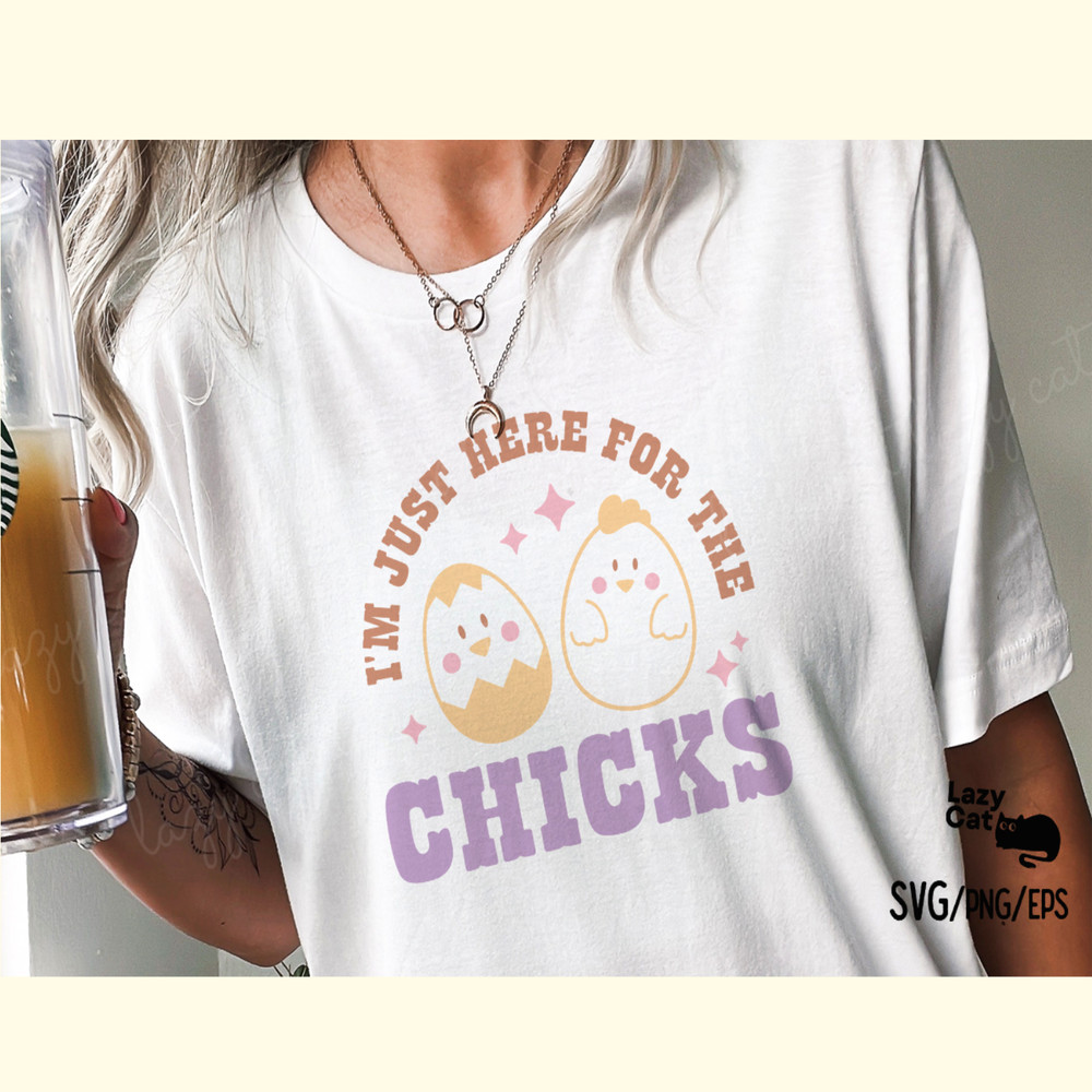 Retro Easter Chick Quote SVG Design_ 0.png