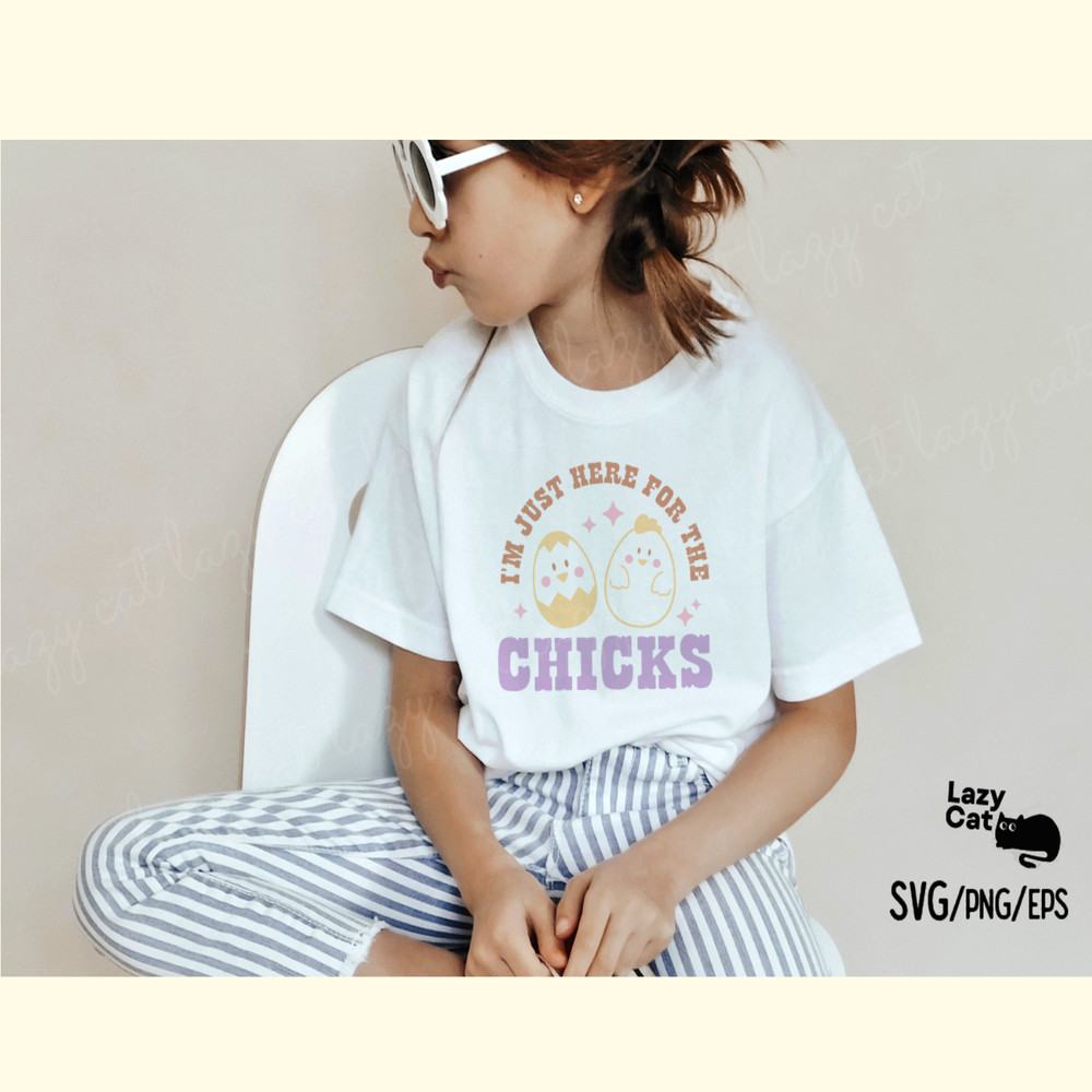 Retro Easter Chick Quote SVG Design_ 1.png