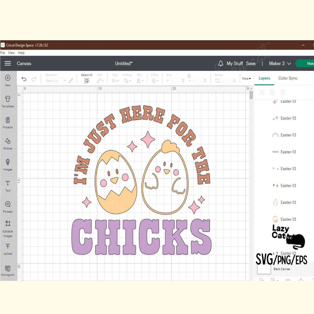 Retro Easter Chick Quote SVG Design_ 4.png