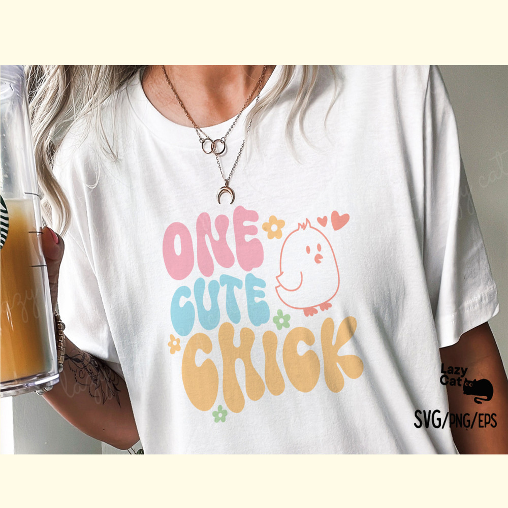 Retro Easter Chick SVG Design_ 0.png