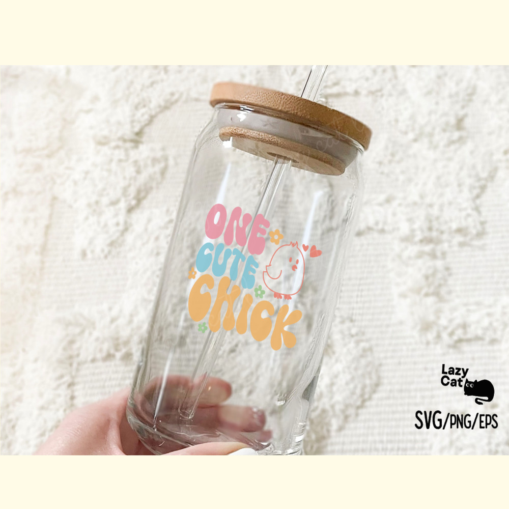 Retro Easter Chick SVG Design_ 2.png