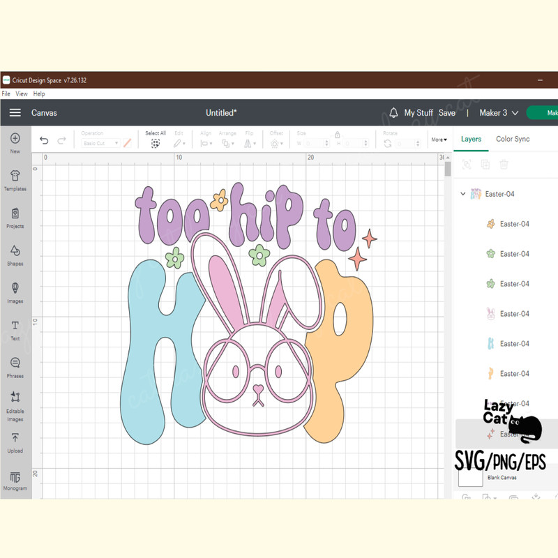 Retro Easter Quote SVG Design_ 4.png