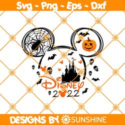 Halloween Disney Mickey 2022 Svg, Disney Halloween 2022 Svg, Mickey Mouse Halloween Svg, Disney Svg, File For Cricut