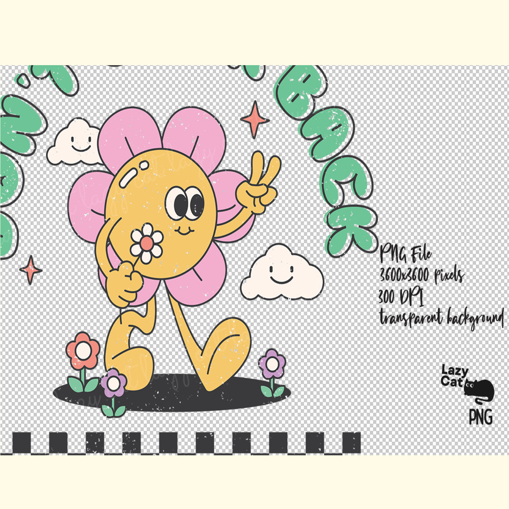 Retro Flower Quote PNG Sublimation_ 0.png