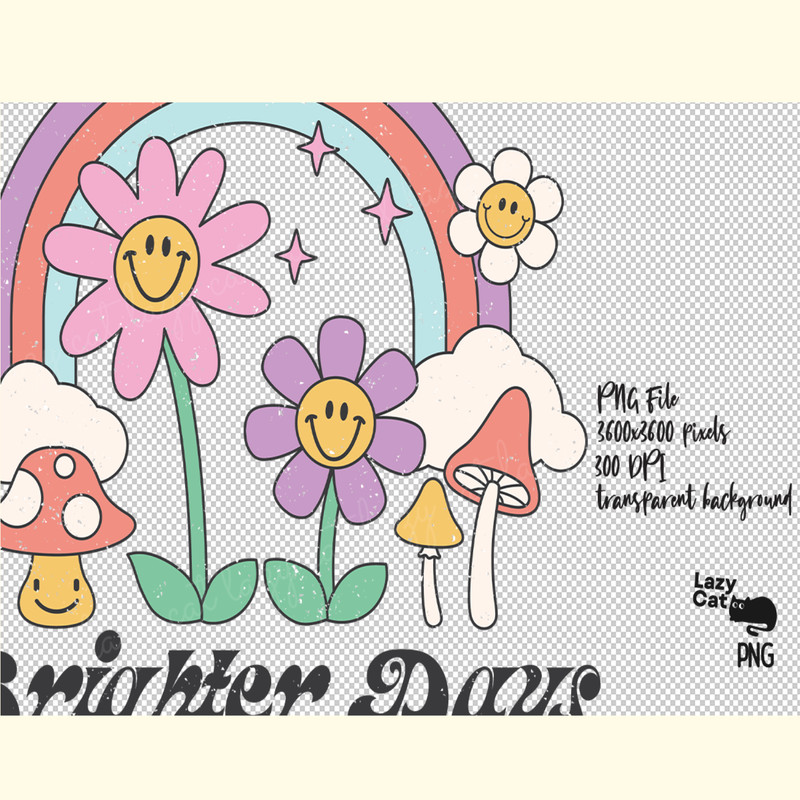 Retro Flowers Quote PNG Sublimation_ 0.png