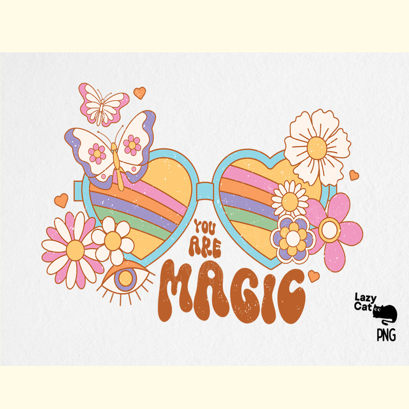 Retro Flowers Quote PNG Sublimation_ 5.png