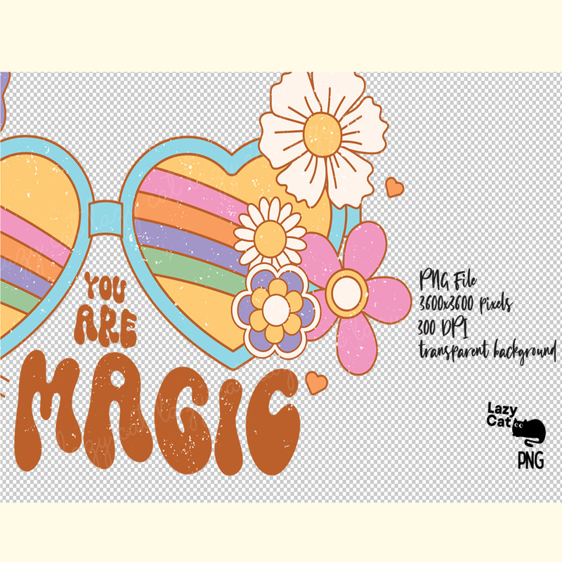 Retro Flowers Quote PNG Sublimation_ 6.png