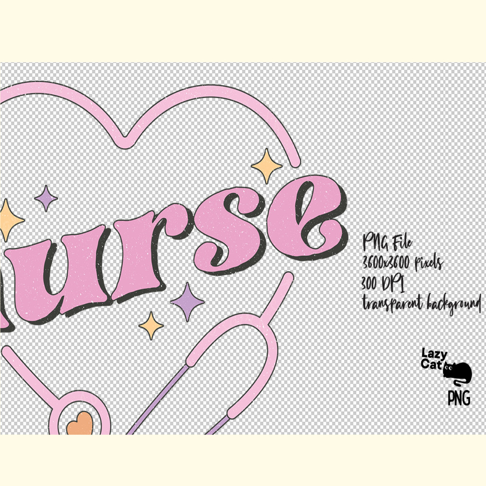 Retro Nurse Love PNG Sublimation_ 0.png