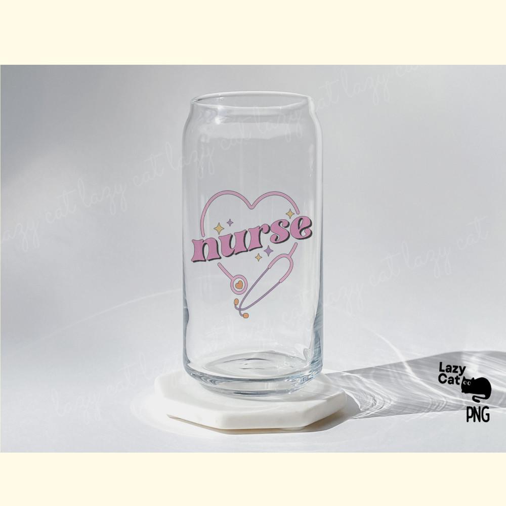 Retro Nurse Love PNG Sublimation_ 4.png