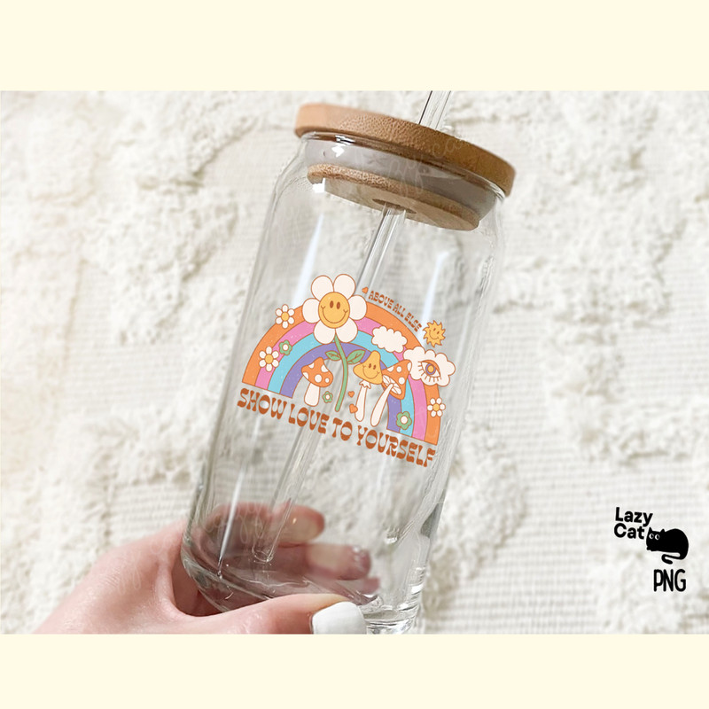 Retro Rainbow Quote PNG Sublimation_ 3.png