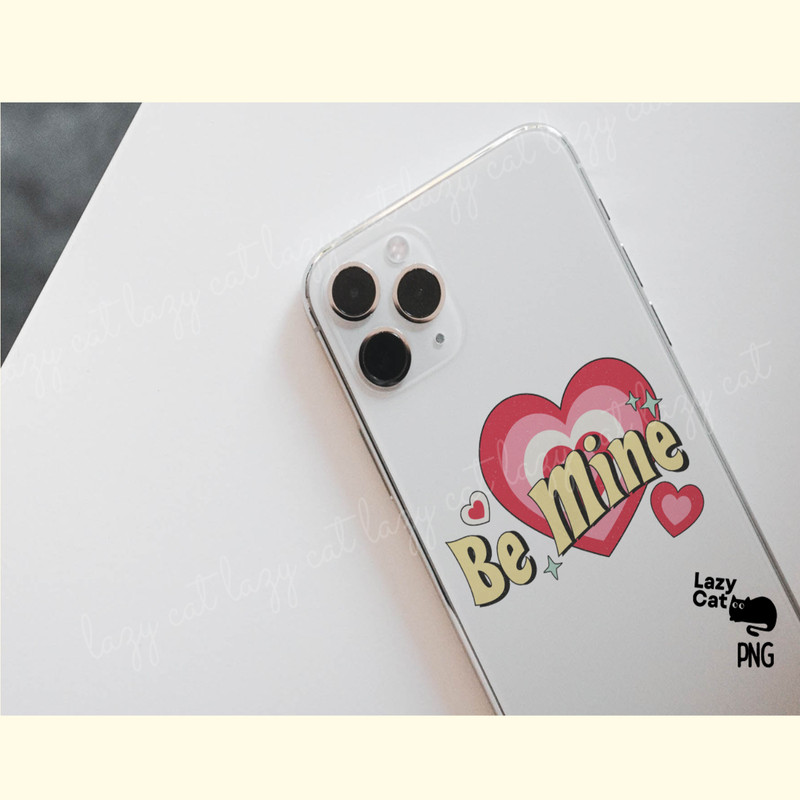 Retro Valentines Day Sublimation Be Mine_ 2.png