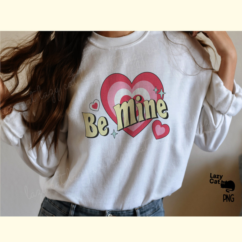 Retro Valentines Day Sublimation Be Mine_ 5.png