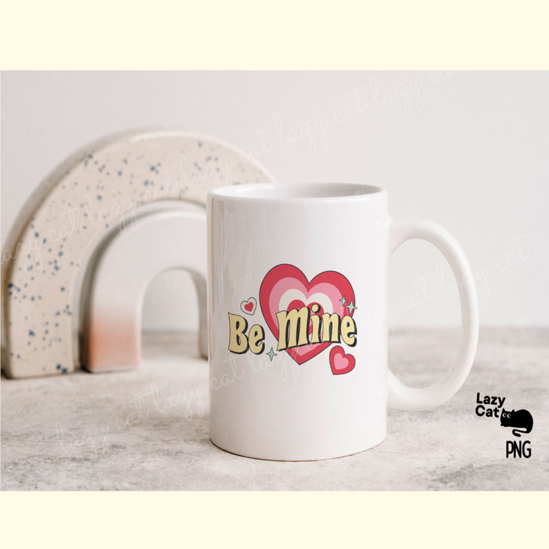 Retro Valentines Day Sublimation Be Mine_ 6.png