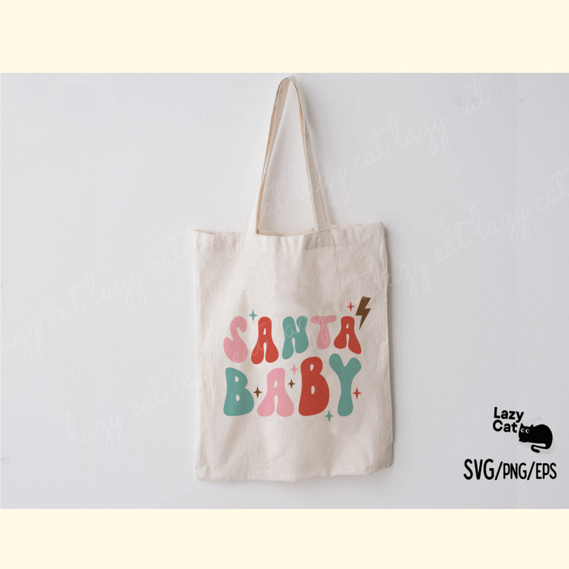 Santa Baby Christmas SVG Design_ 2.png