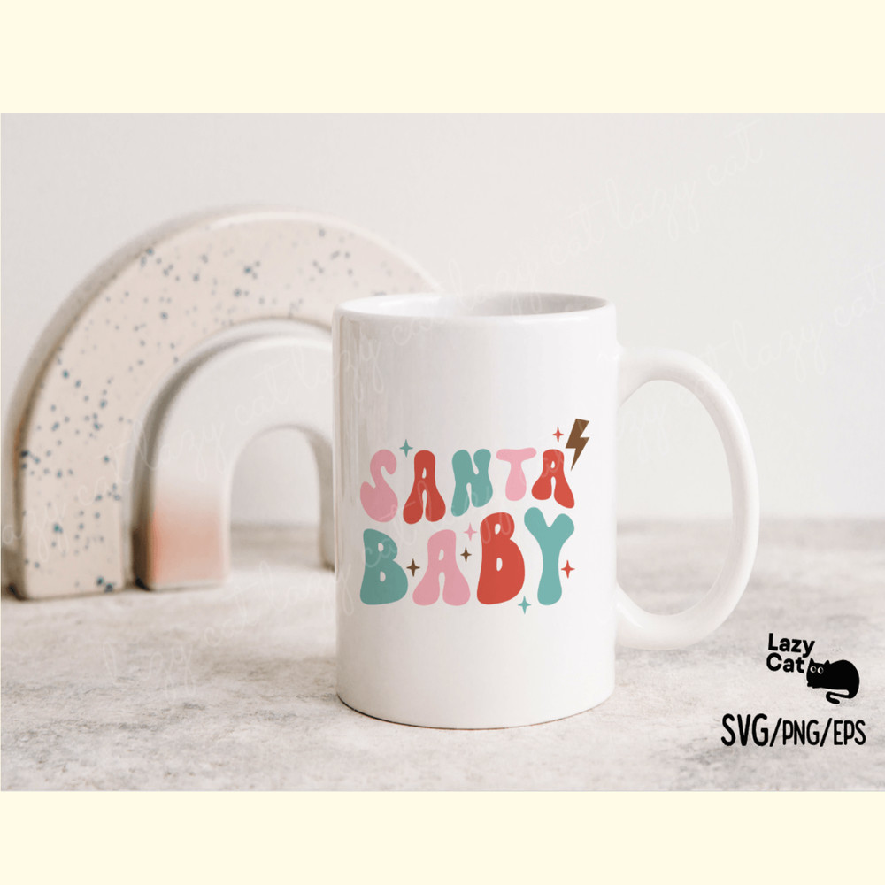Santa Baby Christmas SVG Design_ 3.png