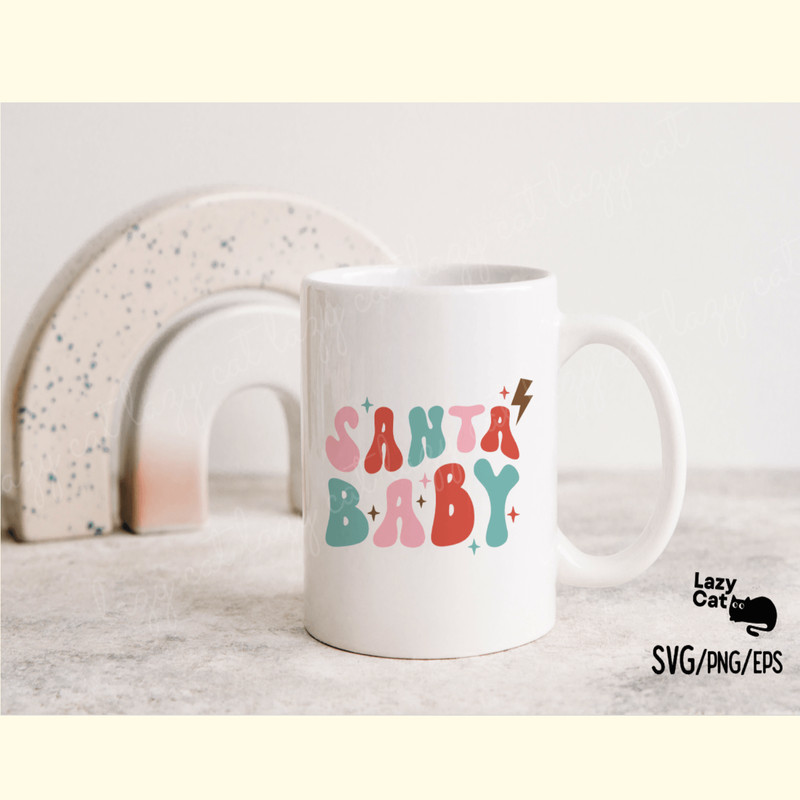 Santa Baby Christmas SVG Design_ 3.png