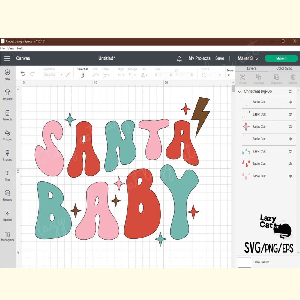 Santa Baby Christmas SVG Design_ 5.png