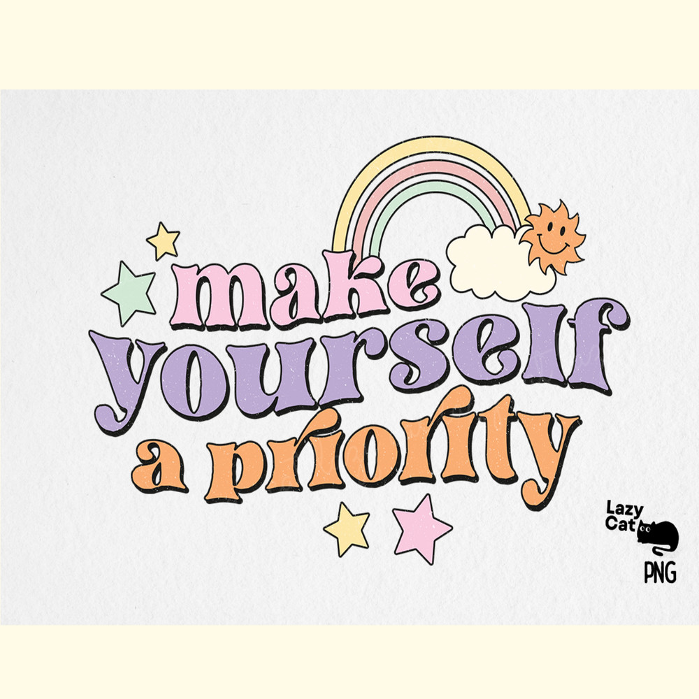 Self Love Quote PNG Sublimation.png