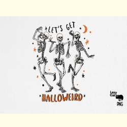 skeleton dance halloween sublimation