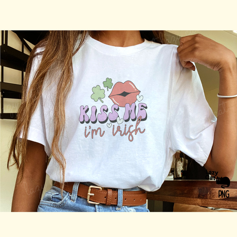 St. Patrick's Day Sublimation Kiss Me_ 1.png