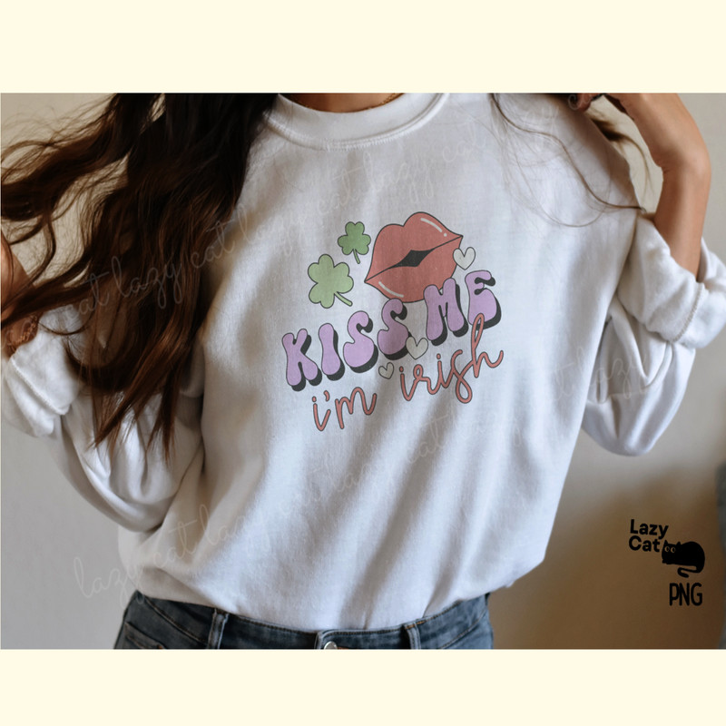 St. Patrick's Day Sublimation Kiss Me_ 2.png