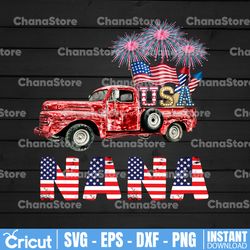 nana american flag truck png 4th of july sublimation png designs downloadsn digital download patriotic png design
