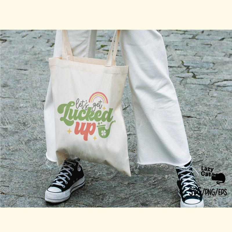 St. Patrick's Day SVG Lucked Up_ 4.png