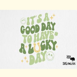 st. patrick's day svg lucky day