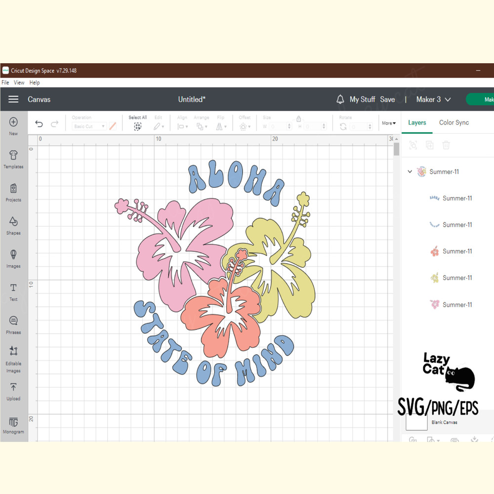 Summer Beach Aloha SVG Design_ 4.png