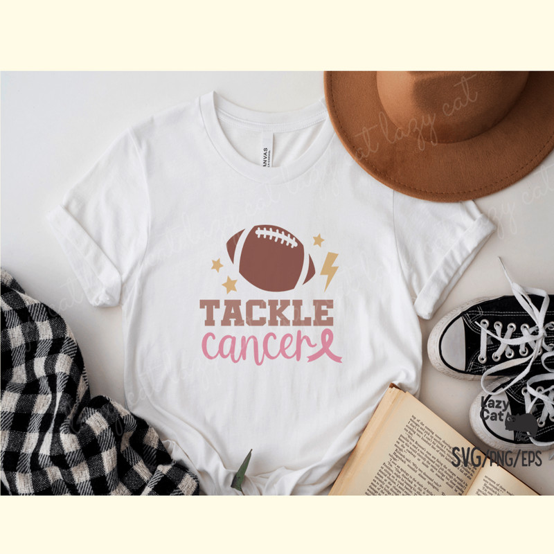 Tackle Breast Cancer Quote SVG Design_ 0.png