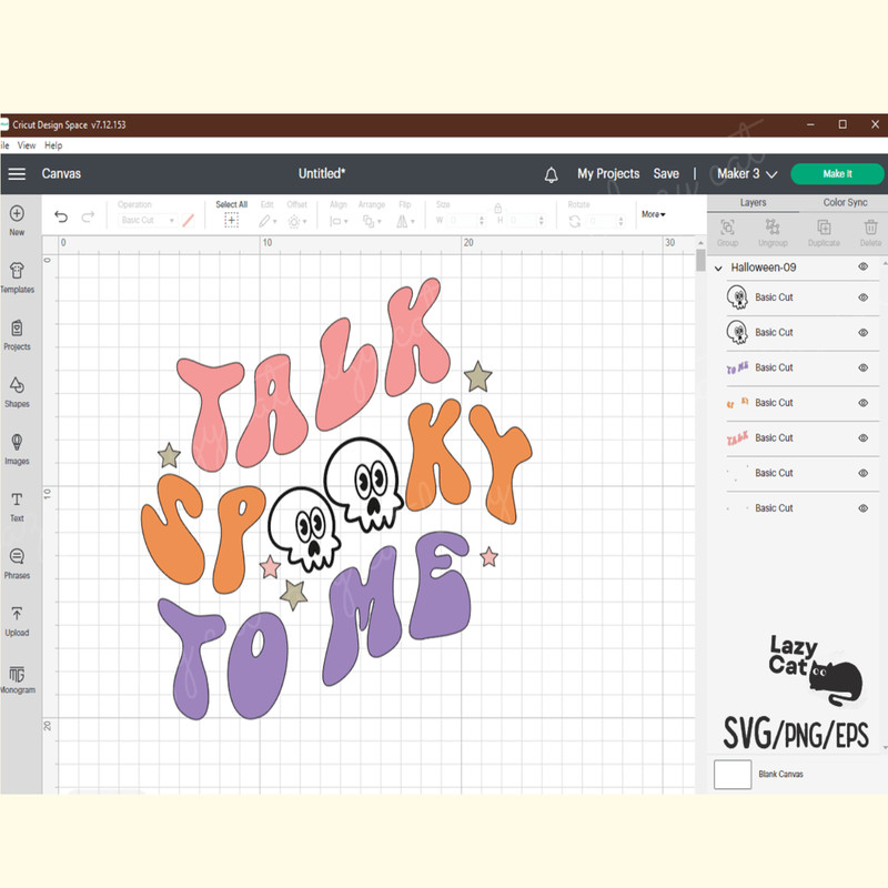 Talk Spooky to Me Halloween SVG Design_ 4.png