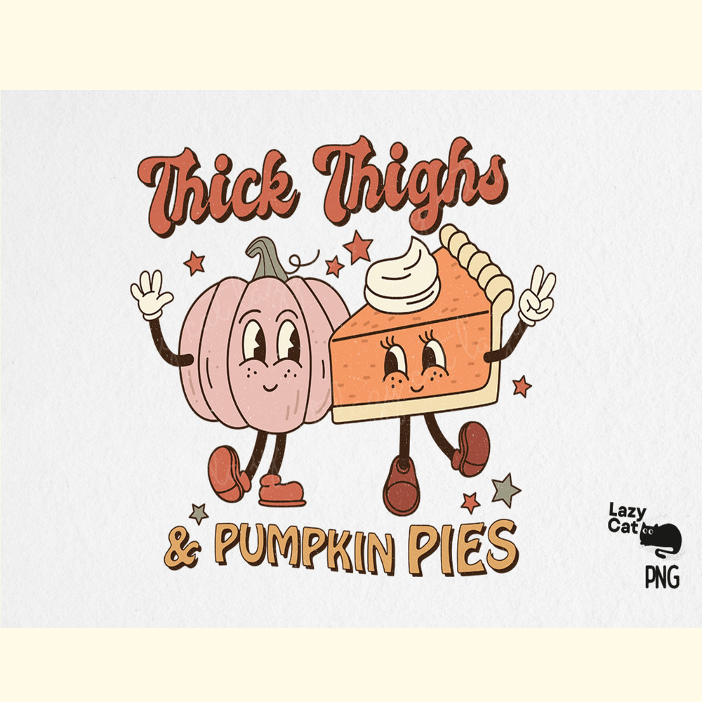 Thanksgiving Pumpkin Pie PNG Sublimation.png