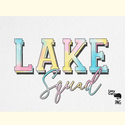 tie dye summer lake png sublimation