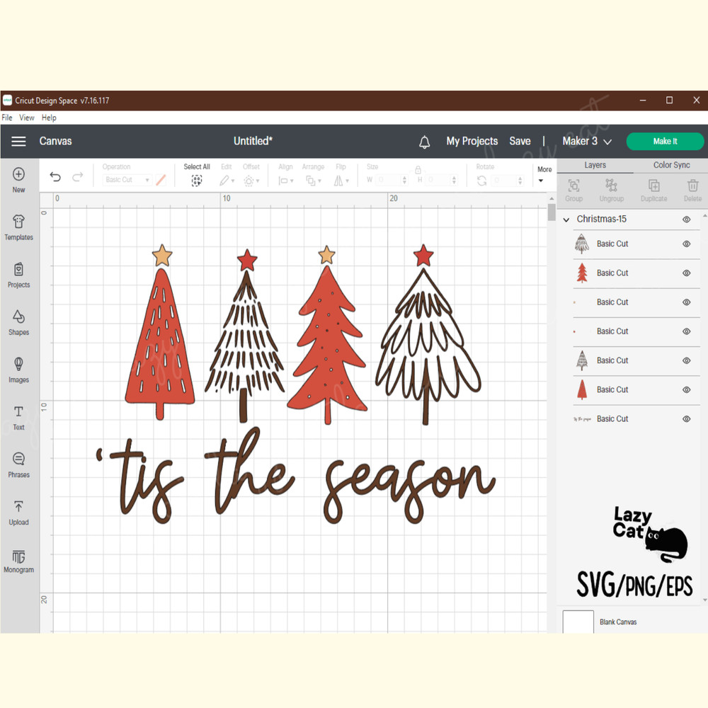 Tis the Season Christmas SVG Design_ 4.png