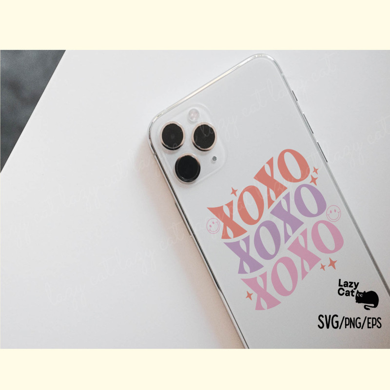 Valentine’s Day SVG XOXO Retro_ 3.png