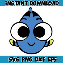nemo layered svg, nemo png, dory svg, finding nemo clipart for cricut, instant digital download, svg (13)