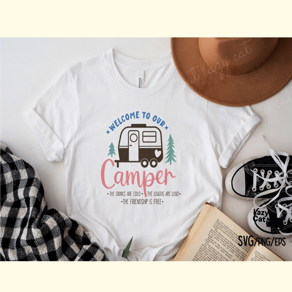 Welcome to Our Camper SVG Design_ 0.png