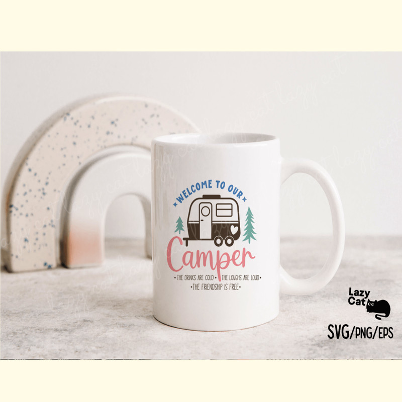 Welcome to Our Camper SVG Design_ 1.png