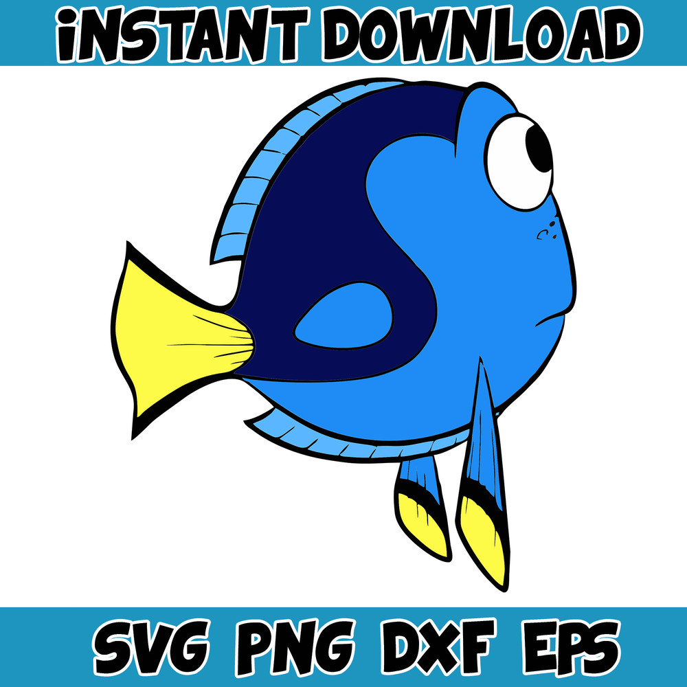 Nemo Layered SVG, Nemo PNG, Dory SVG, Finding Nemo clipart for cricut, Instant digital download, svg (19).jpg