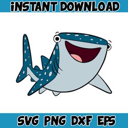 nemo layered svg, nemo png, dory svg, finding nemo clipart for cricut, instant digital download, svg (22)