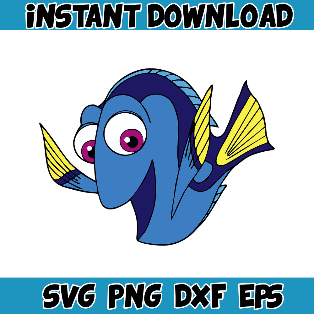 Nemo Layered SVG, Nemo PNG, Dory SVG, Finding Nemo clipart for cricut, Instant digital download, svg (23).jpg