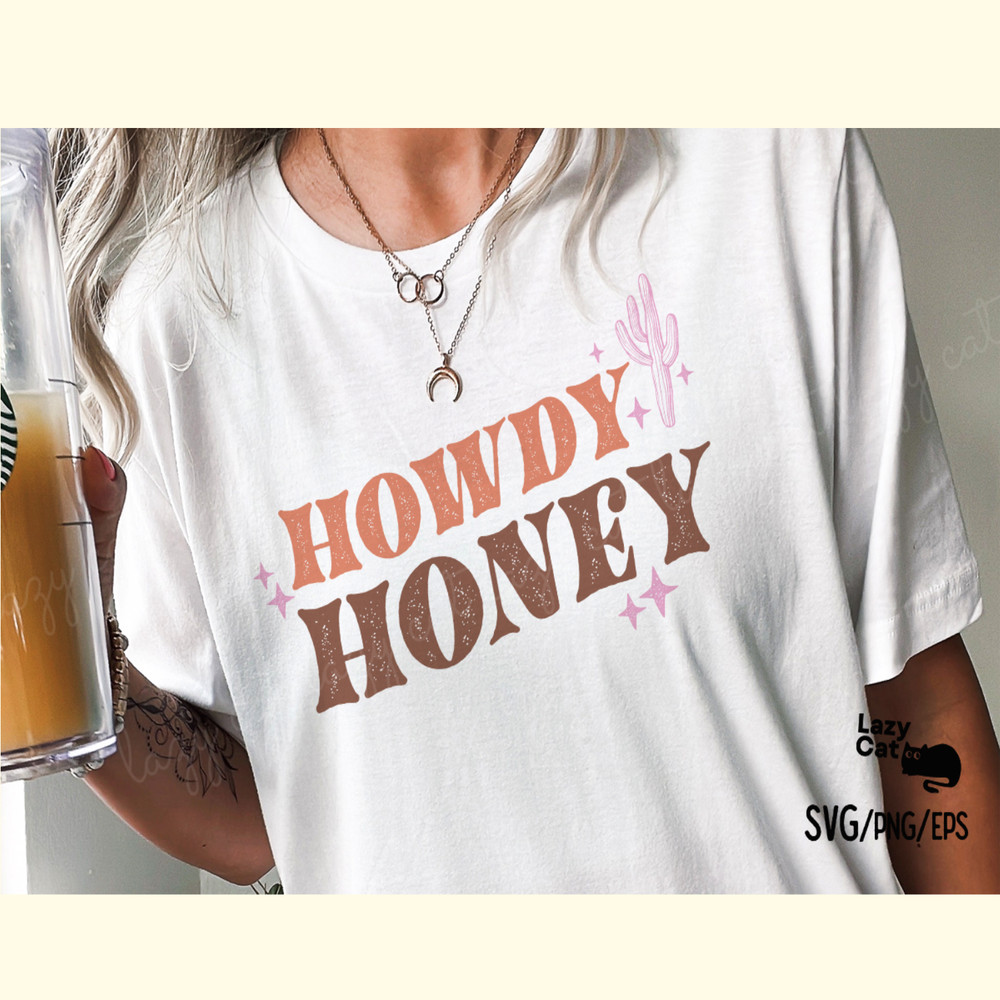 Western Howdy Honey SVG Design_ 0.png