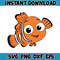 Nemo Layered SVG, Nemo PNG, Dory SVG, Finding Nemo clipart for cricut, Instant digital download, svg (28).jpg