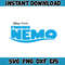 Nemo Layered SVG, Nemo PNG, Dory SVG, Finding Nemo clipart for cricut, Instant digital download, svg (36).jpg