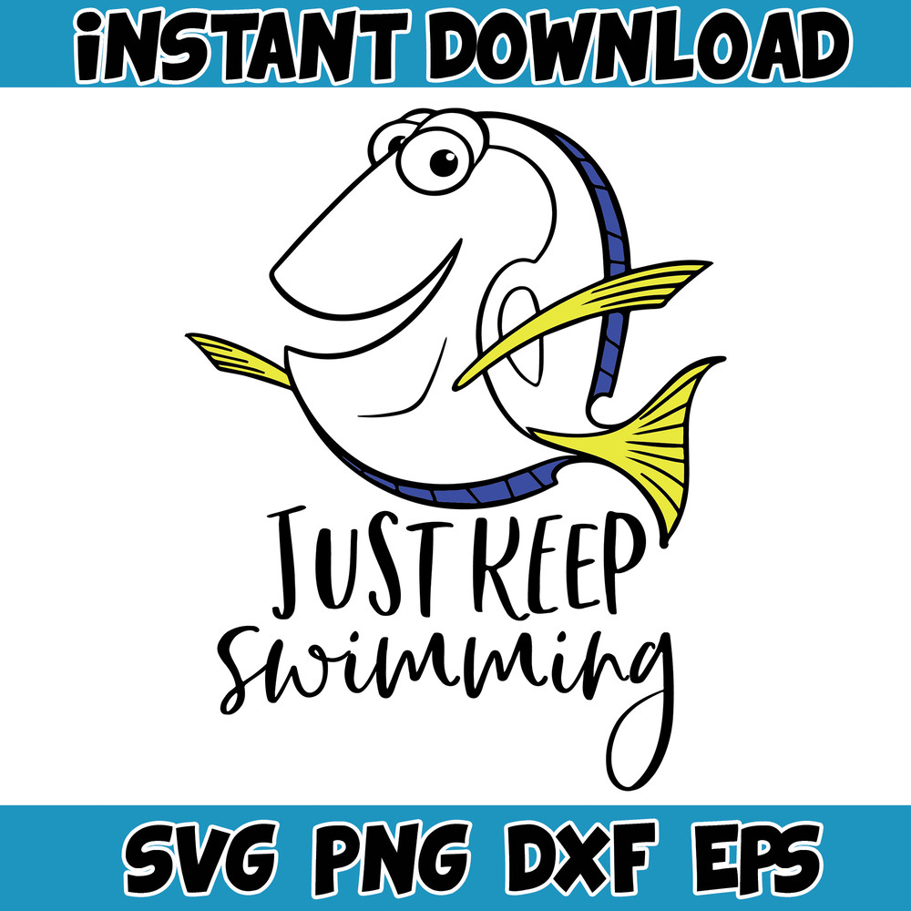 Nemo Layered SVG, Nemo PNG, Dory SVG, Finding Nemo clipart for cricut, Instant digital download, svg (41).jpg